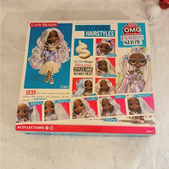 L.O.L. Surprise! Other - L.O.L. Surprise! OMG Lady Braids Doll with Transforming Hairstyles